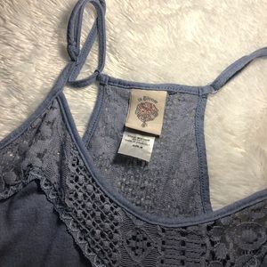 Lacy tank top